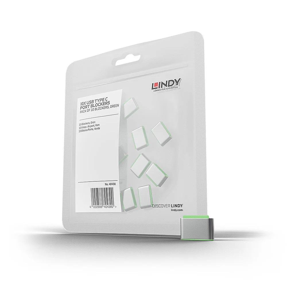 LINDY Verrou de port USB type C 10pcs - 40438