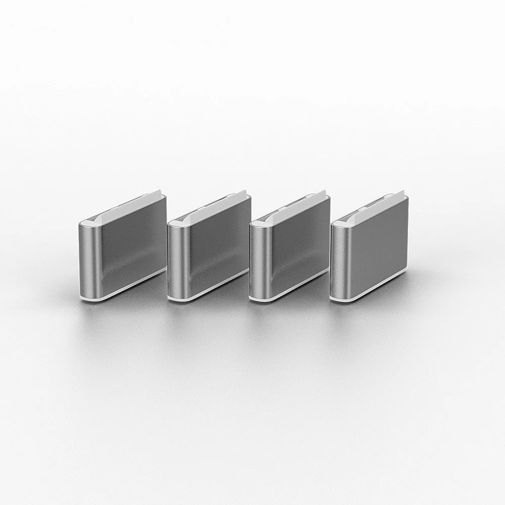 LINDY USB C Port Blockers 10 Pack White - 40439