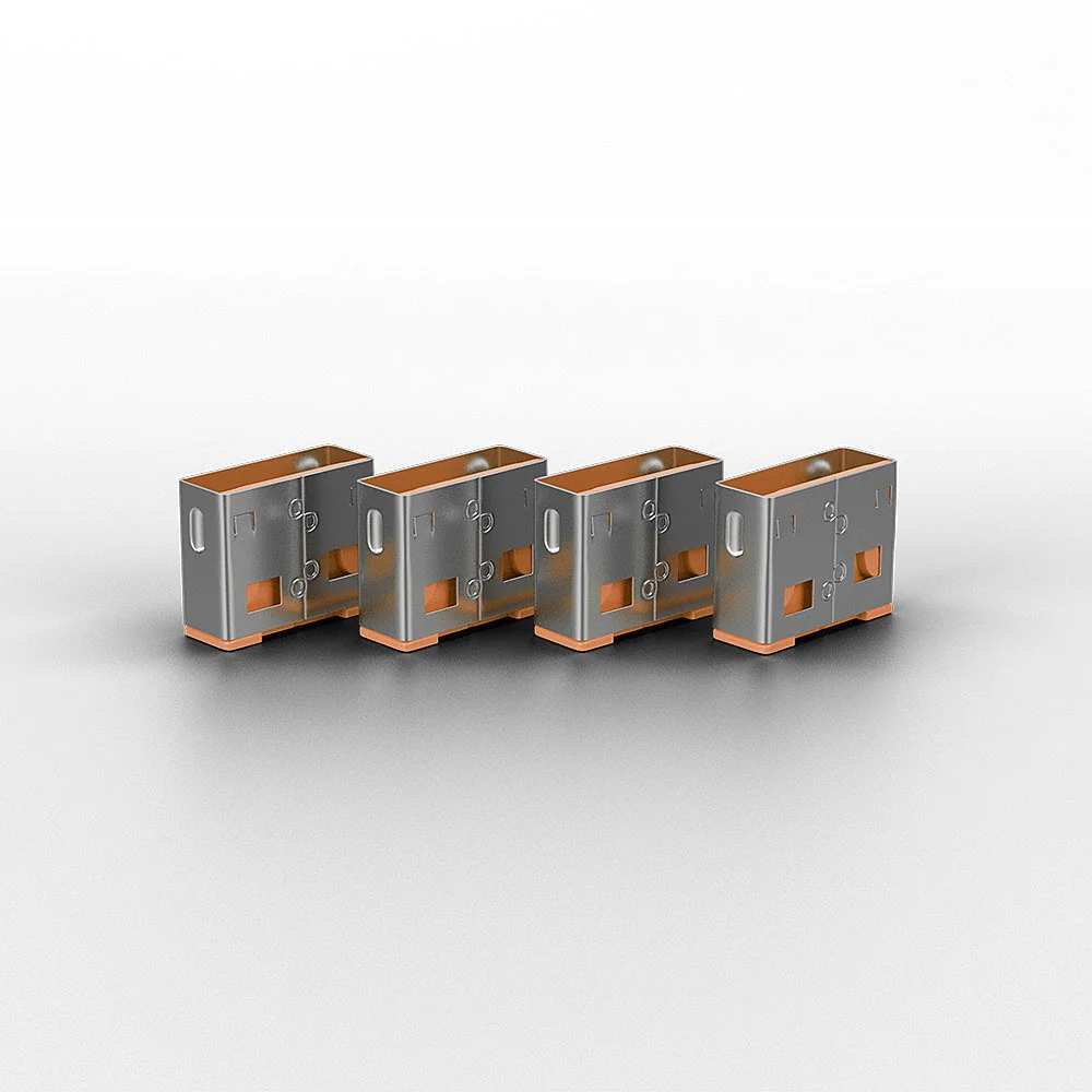 LINDY Clé USB et 4 bloqueurs de ports - 40453