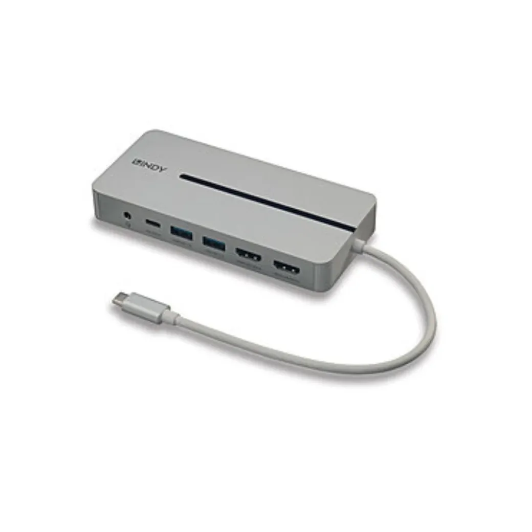 LINDY USB 3.2 Type C Mini Dock 2x HDMI - 43360