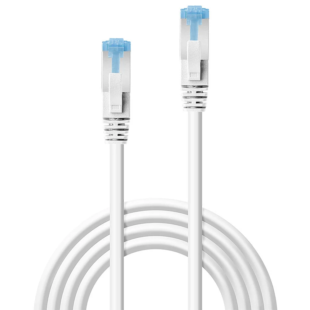 LINDY Cat.6A S/FTP LSOH white 0.5m - 47191