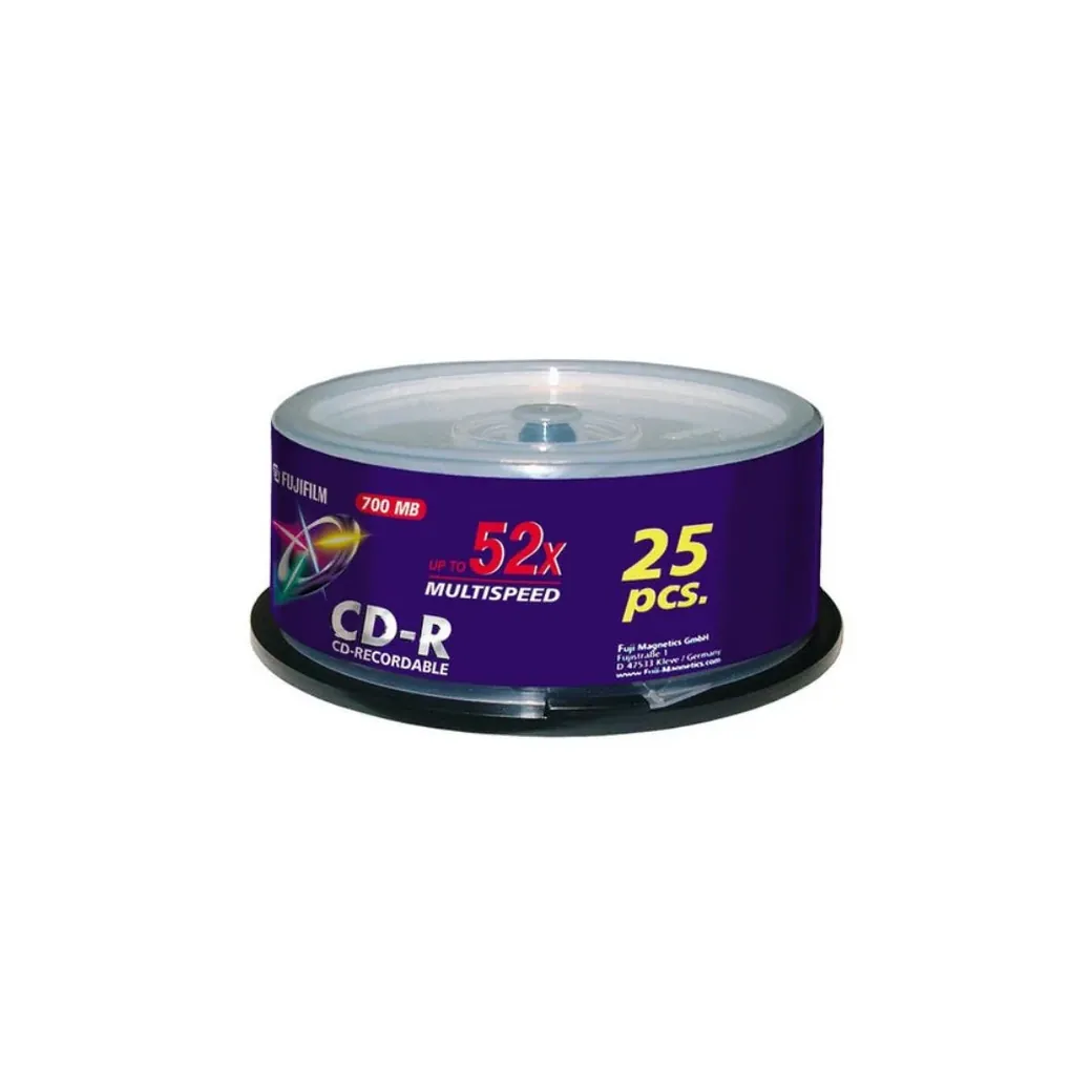 FUJI sp25 CD-R 700 Mo 80m 52x - 47237