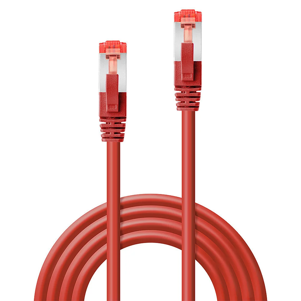 LINDY Cat.6 S/FTP Cable red 0.5m - 47731