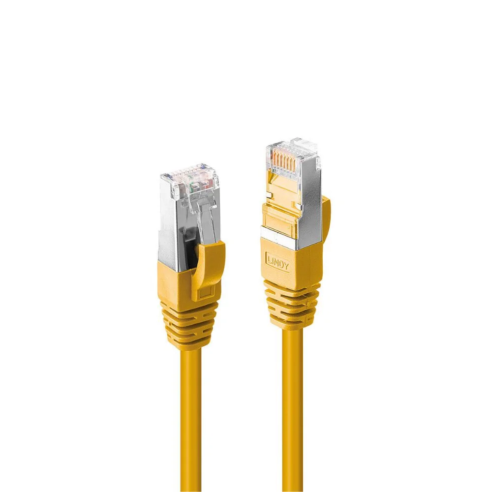 LINDY 3m Cat.6A S/FTP LSZH Cable Yellow - 47865