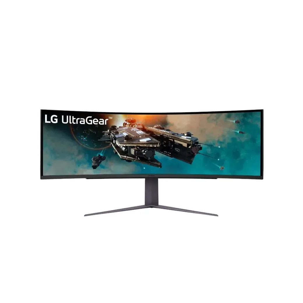 ECRAN LG 49 gaming Noir 32:9 VA 1ms 240Hz 5120x1440 Incurvé 1000R 450cd/m 2xHD - 49GR85DC-B