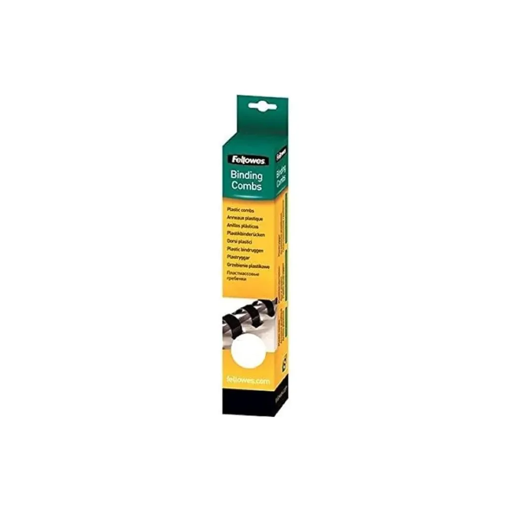 FELLOWES anneaux plastiques 8mm blanc - 5330403