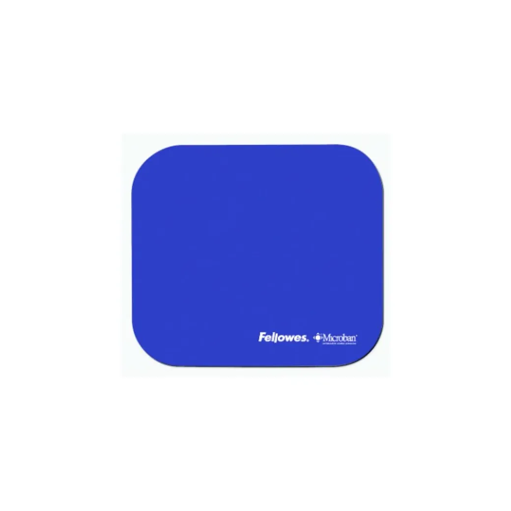 FELLOWES tapis souris microban - bleu - 5933805