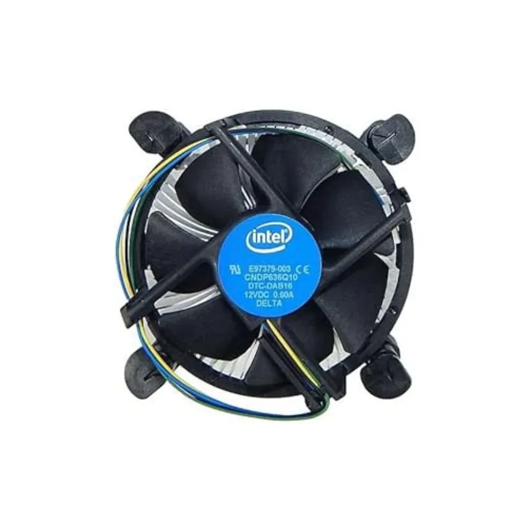 Ventilateur CPU Intel LGA 775 90x90x25mm aluminium - 775-1