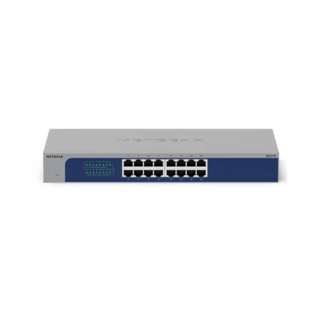 NETGEAR 16PT Gigabit Unmanaged Switch - GS516-300EUS