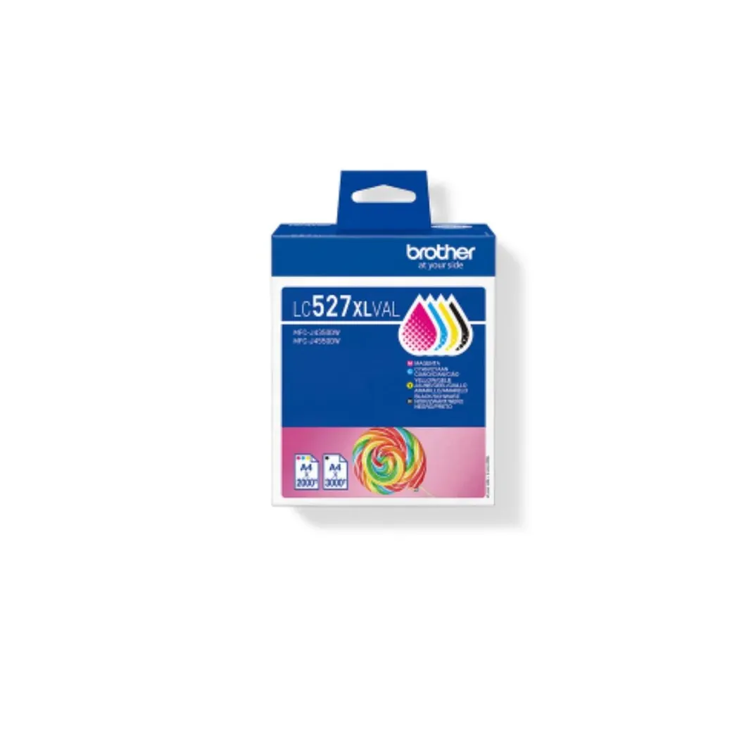BROTHER Value pack high yield CMYK - LC527XLVAL